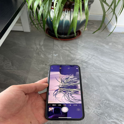 IPhone x Spy Camera con lente superiore perforata, schermo nero video, nero 256G Mega Storage